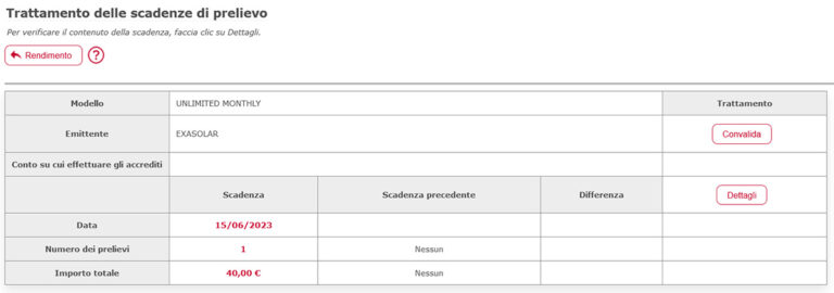 Gestione automatizzata delle scadenze